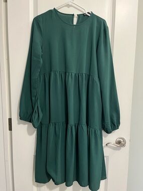 SHEIN green dress